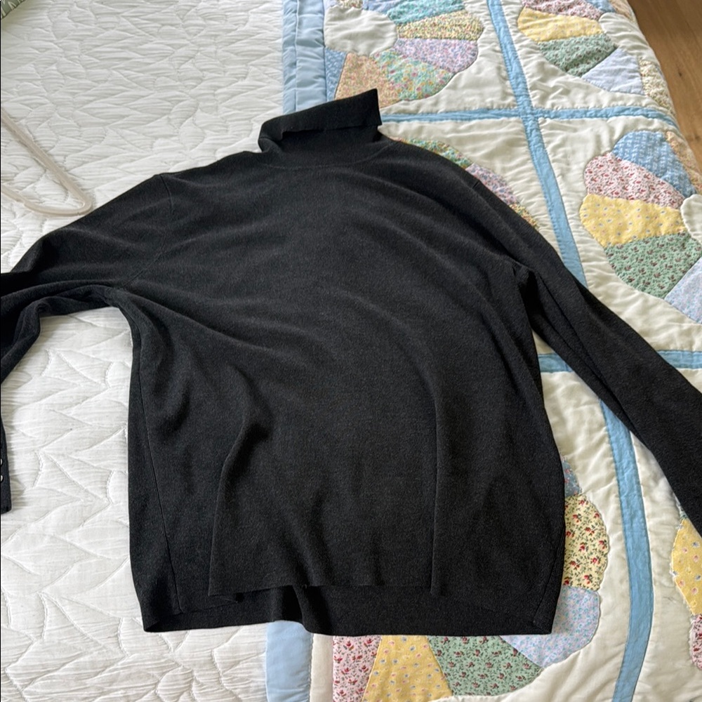 Chico’s Black Turtleneck Sweater